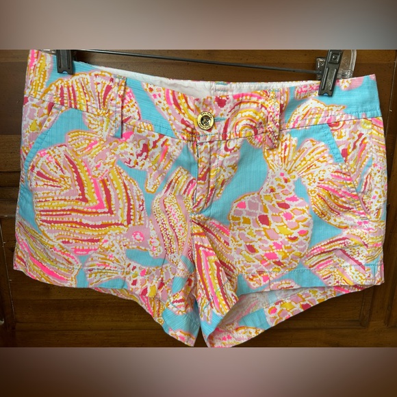 Lilly Pulitzer Breakwater Blue Tini Bikini Walsh short - Picture 2 of 4